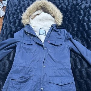 Levis Navy Blue Women’s Jacket